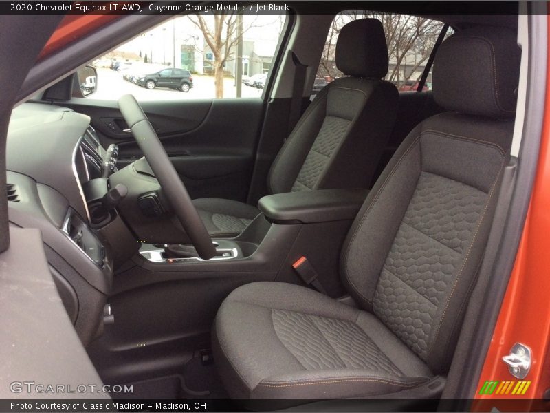 Cayenne Orange Metallic / Jet Black 2020 Chevrolet Equinox LT AWD