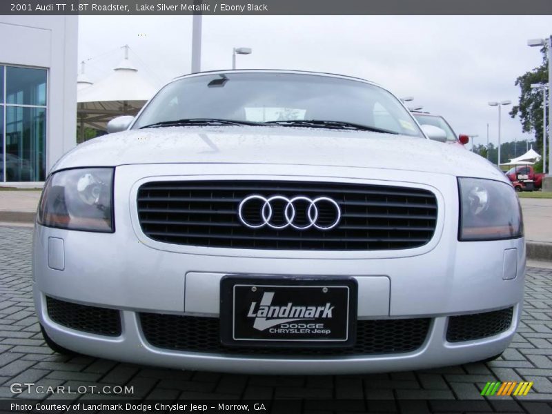 Lake Silver Metallic / Ebony Black 2001 Audi TT 1.8T Roadster
