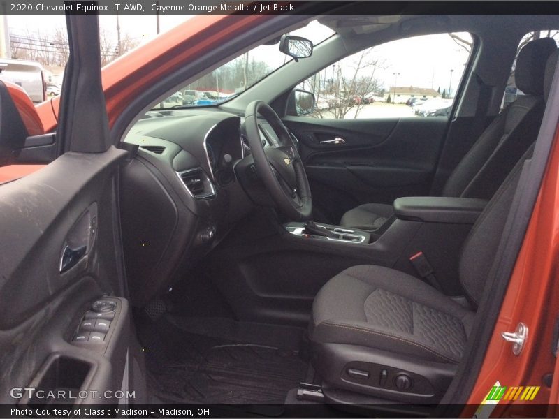 Cayenne Orange Metallic / Jet Black 2020 Chevrolet Equinox LT AWD
