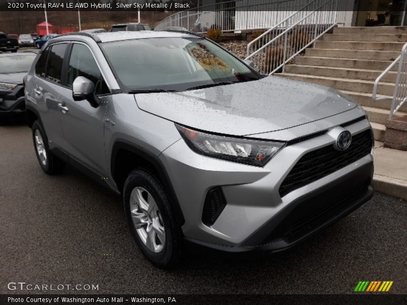 Front 3/4 View of 2020 RAV4 LE AWD Hybrid