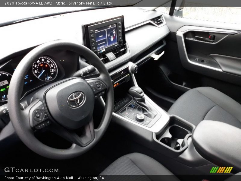 Front Seat of 2020 RAV4 LE AWD Hybrid