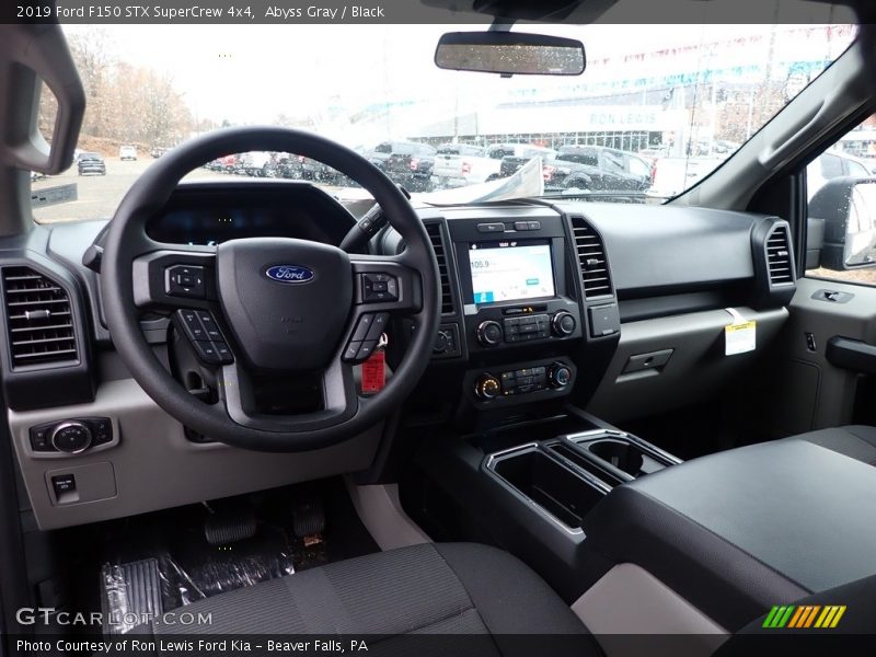 Abyss Gray / Black 2019 Ford F150 STX SuperCrew 4x4