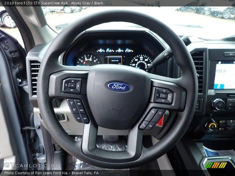 Abyss Gray / Black 2019 Ford F150 STX SuperCrew 4x4