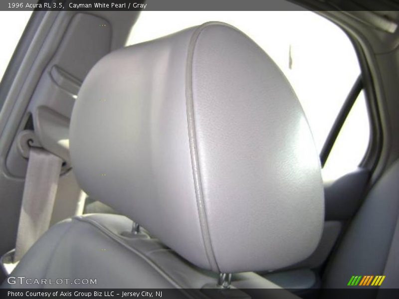 Cayman White Pearl / Gray 1996 Acura RL 3.5