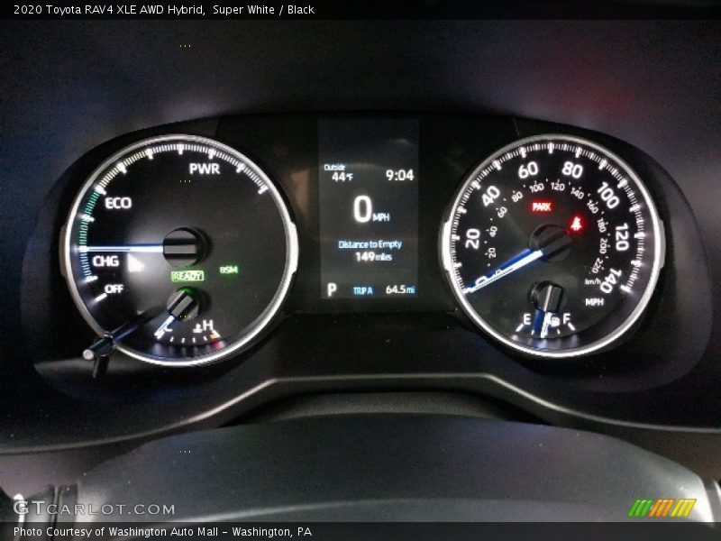  2020 RAV4 XLE AWD Hybrid XLE AWD Hybrid Gauges