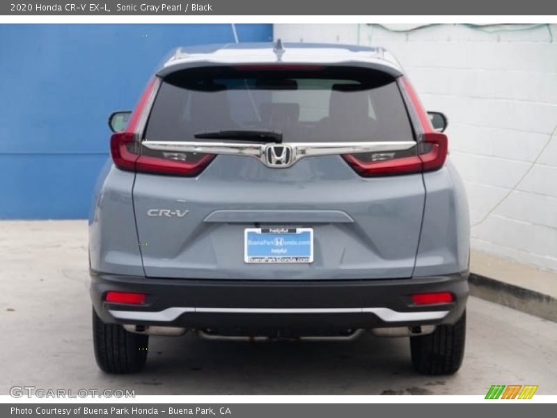 Sonic Gray Pearl / Black 2020 Honda CR-V EX-L