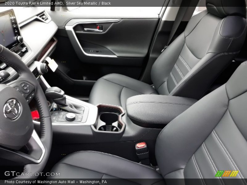 Front Seat of 2020 RAV4 Limited AWD