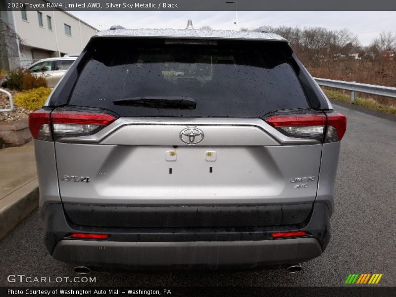 Silver Sky Metallic / Black 2020 Toyota RAV4 Limited AWD
