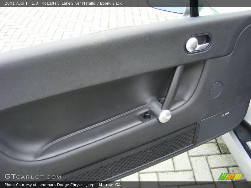 Lake Silver Metallic / Ebony Black 2001 Audi TT 1.8T Roadster