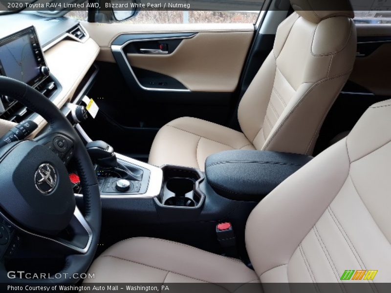 Front Seat of 2020 RAV4 Limited AWD