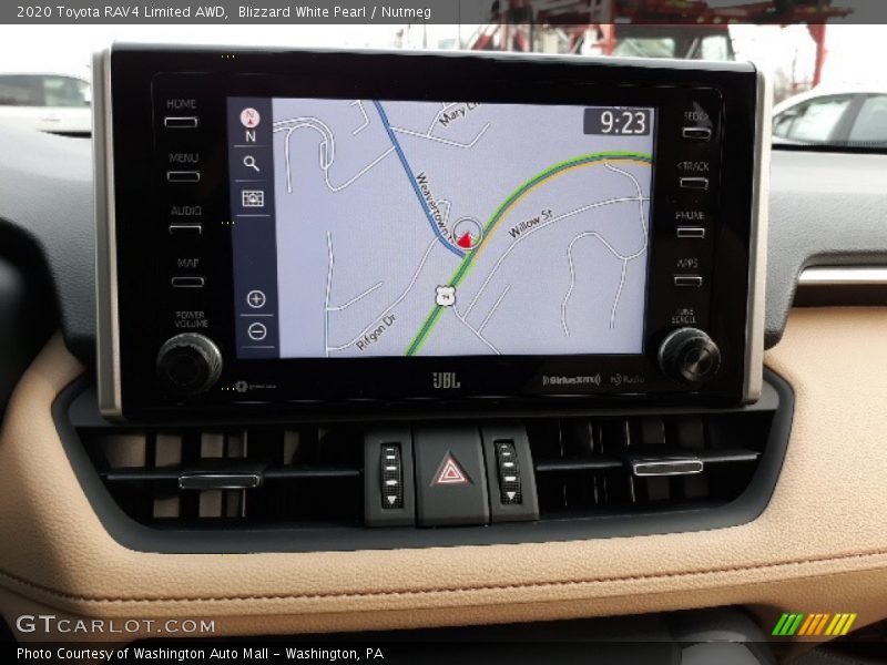 Navigation of 2020 RAV4 Limited AWD