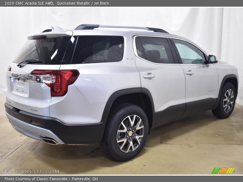 Quicksilver Metallic / Jet Black 2020 GMC Acadia SLE AWD