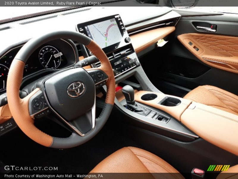  2020 Avalon Limited Cognac Interior