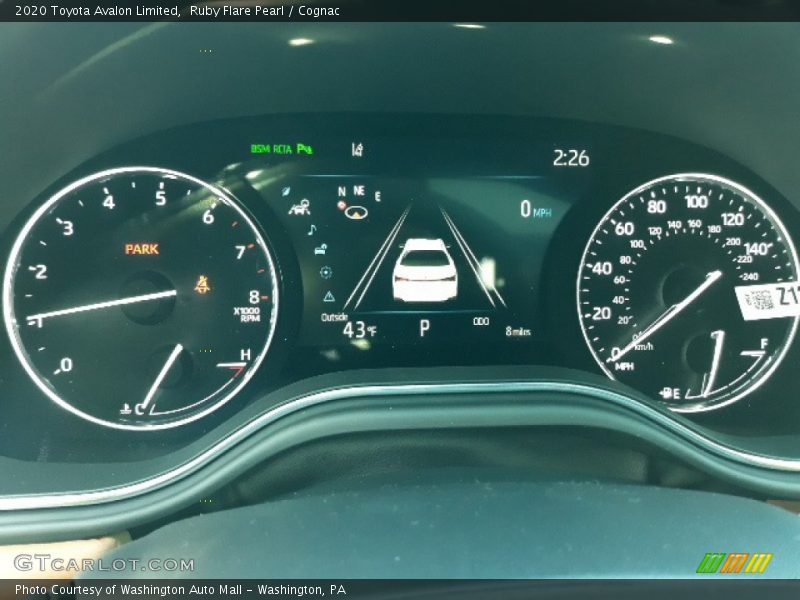 Ruby Flare Pearl / Cognac 2020 Toyota Avalon Limited