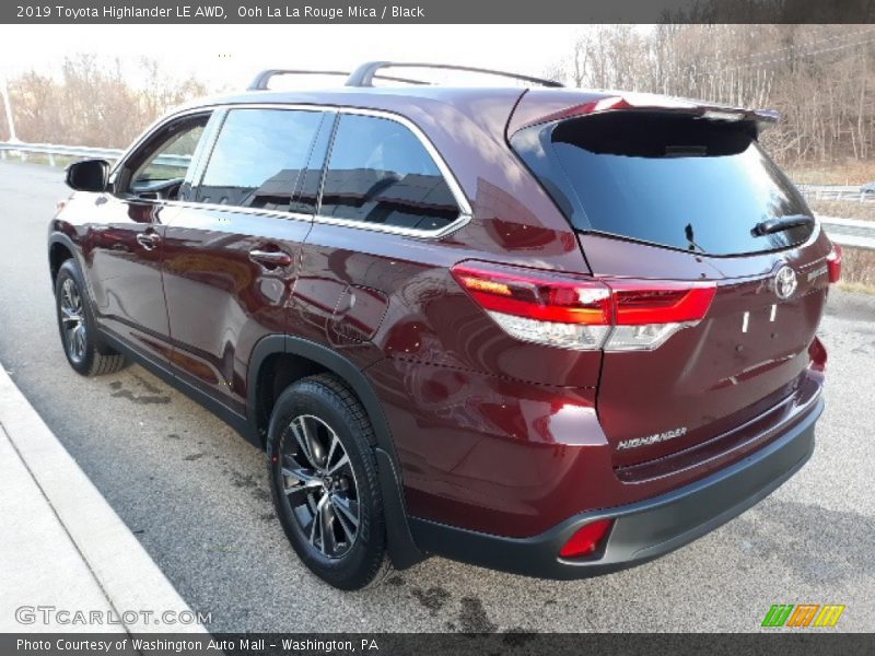  2019 Highlander LE AWD Ooh La La Rouge Mica