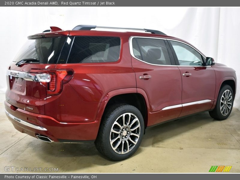 Red Quartz Tintcoat / Jet Black 2020 GMC Acadia Denali AWD