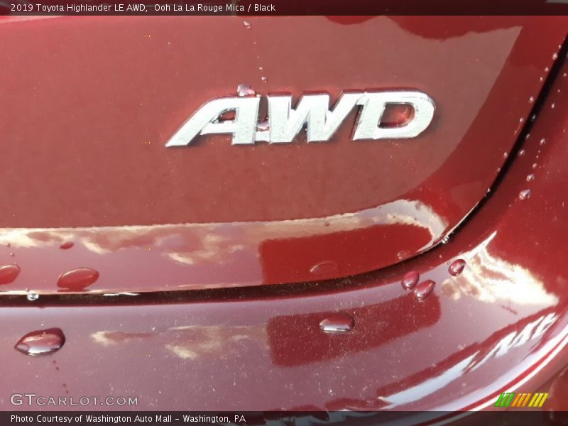  2019 Highlander LE AWD Logo