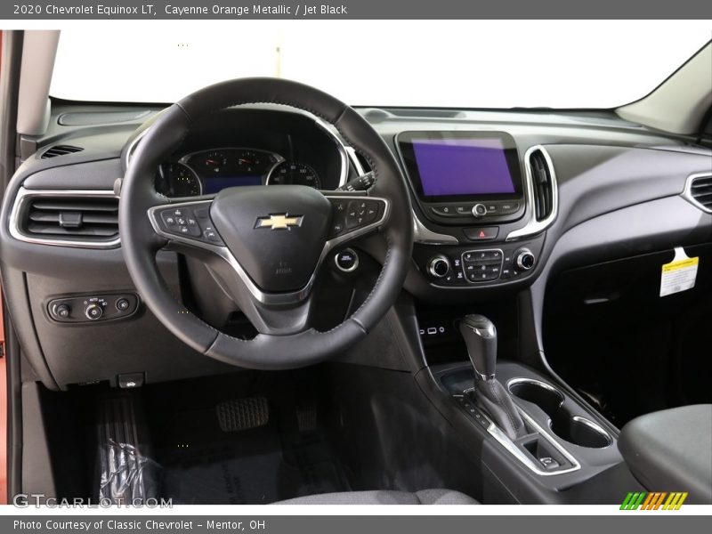 Cayenne Orange Metallic / Jet Black 2020 Chevrolet Equinox LT
