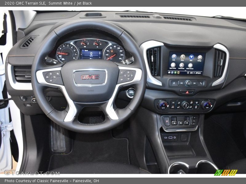 Summit White / Jet Black 2020 GMC Terrain SLE