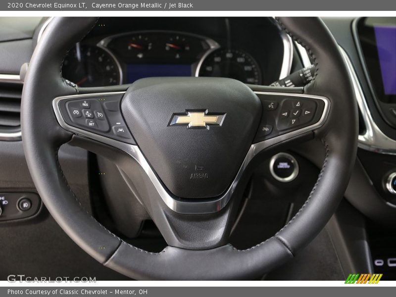 Cayenne Orange Metallic / Jet Black 2020 Chevrolet Equinox LT