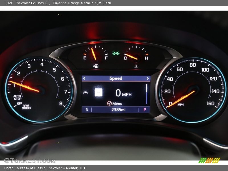 Cayenne Orange Metallic / Jet Black 2020 Chevrolet Equinox LT