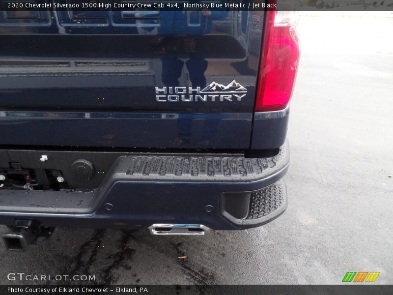 Northsky Blue Metallic / Jet Black 2020 Chevrolet Silverado 1500 High Country Crew Cab 4x4