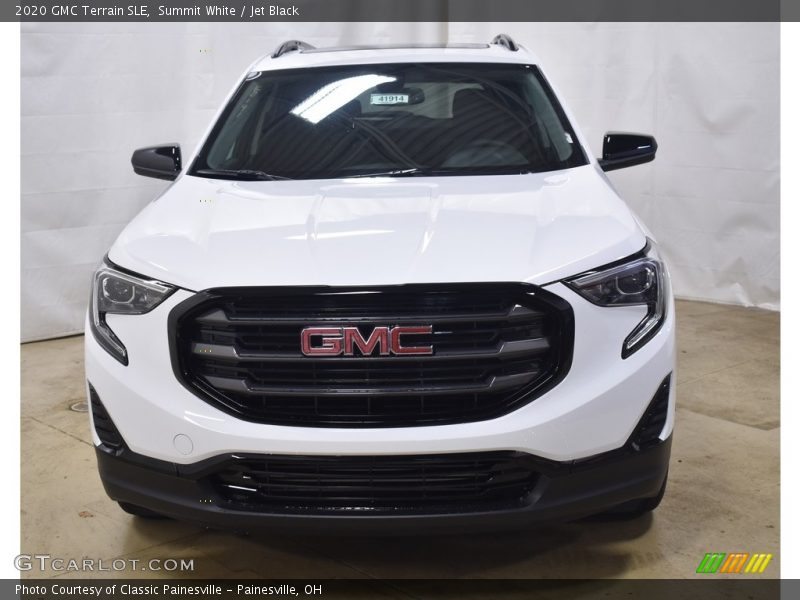 Summit White / Jet Black 2020 GMC Terrain SLE