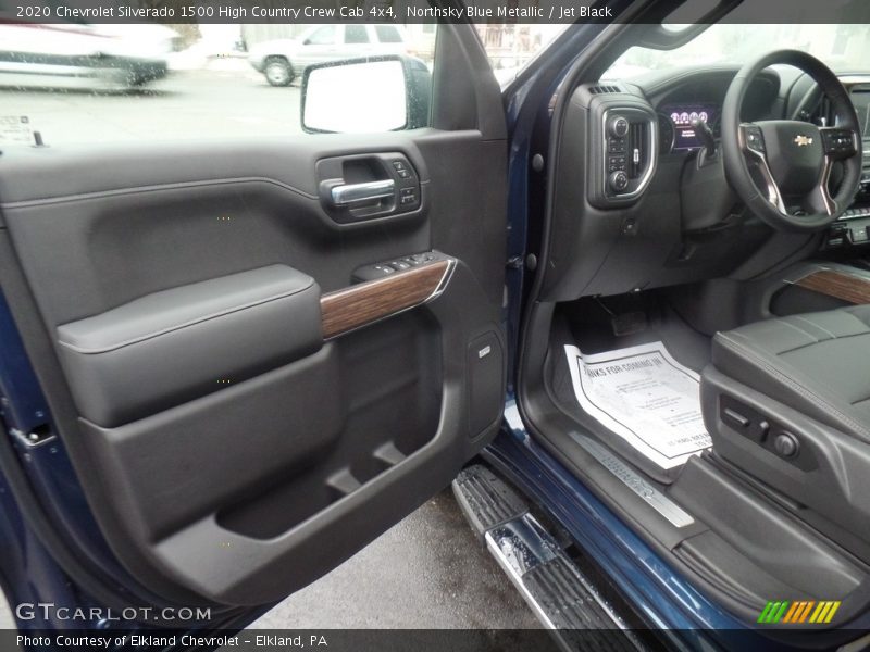 Northsky Blue Metallic / Jet Black 2020 Chevrolet Silverado 1500 High Country Crew Cab 4x4