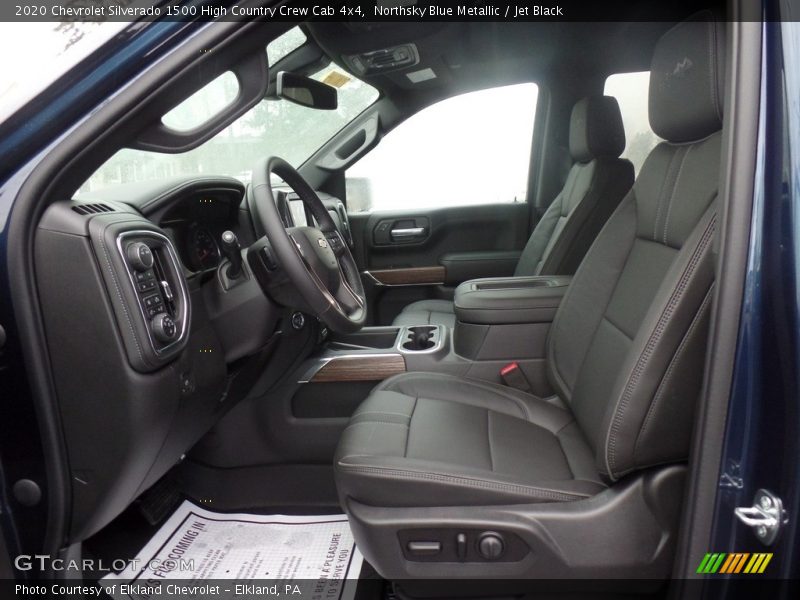 Northsky Blue Metallic / Jet Black 2020 Chevrolet Silverado 1500 High Country Crew Cab 4x4