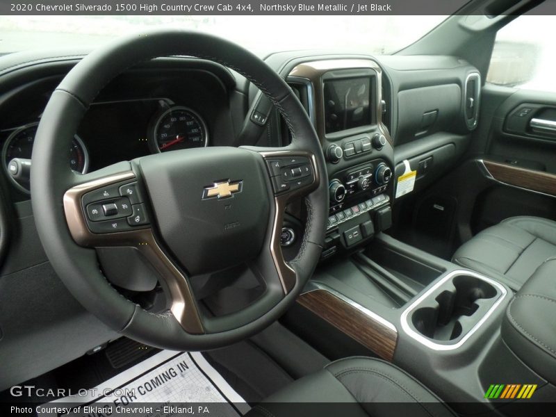 Northsky Blue Metallic / Jet Black 2020 Chevrolet Silverado 1500 High Country Crew Cab 4x4