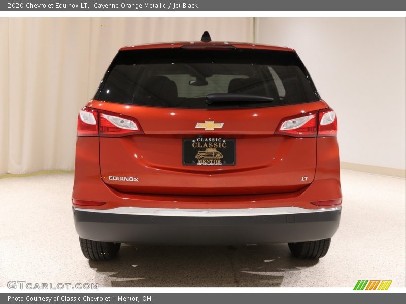 Cayenne Orange Metallic / Jet Black 2020 Chevrolet Equinox LT