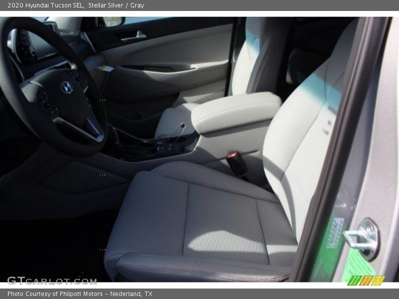 Stellar Silver / Gray 2020 Hyundai Tucson SEL