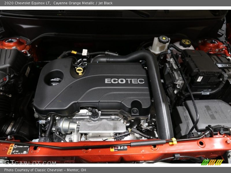 Cayenne Orange Metallic / Jet Black 2020 Chevrolet Equinox LT