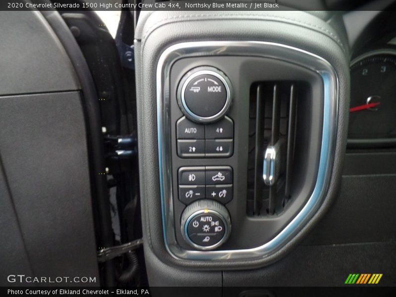 Northsky Blue Metallic / Jet Black 2020 Chevrolet Silverado 1500 High Country Crew Cab 4x4