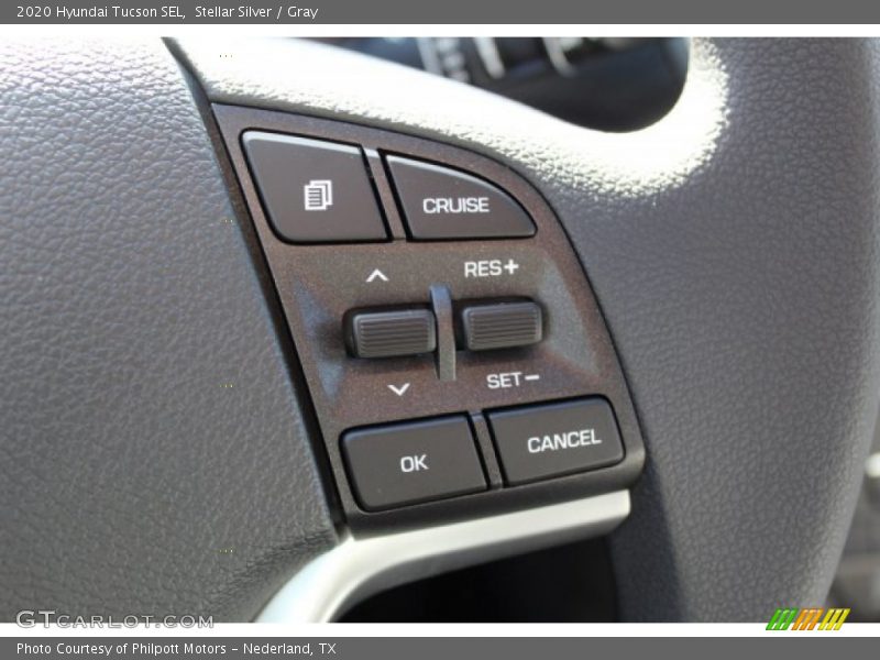 Stellar Silver / Gray 2020 Hyundai Tucson SEL