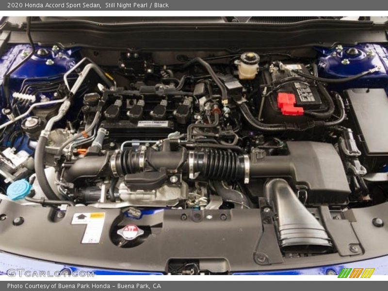  2020 Accord Sport Sedan Engine - 1.5 Liter Turbocharged DOHC 16-Valve i-VTEC 4 Cylinder