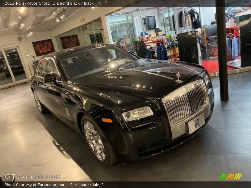 Diamond Black / Black 2012 Rolls-Royce Ghost