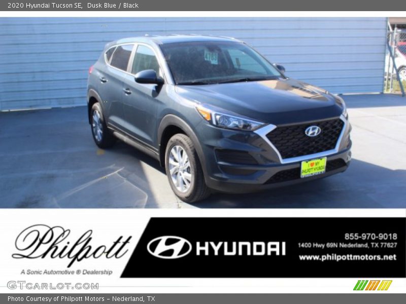 Dusk Blue / Black 2020 Hyundai Tucson SE