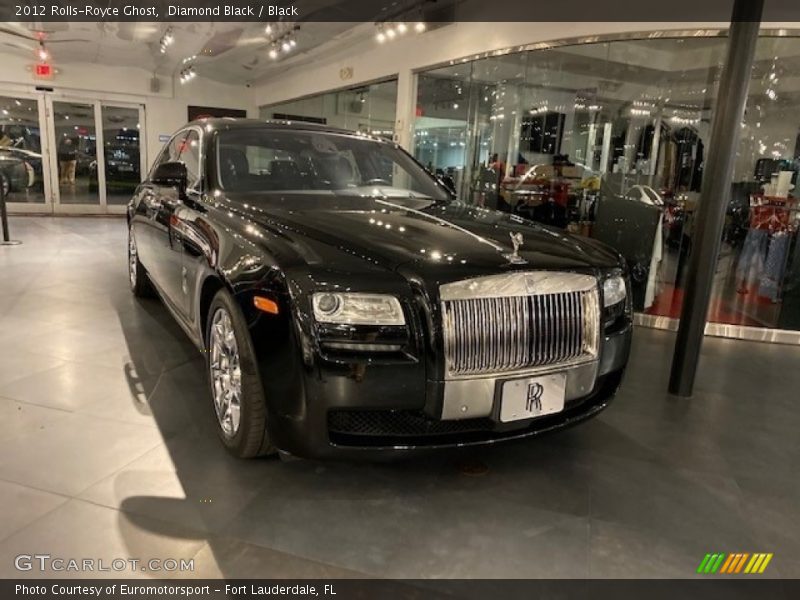 Diamond Black / Black 2012 Rolls-Royce Ghost