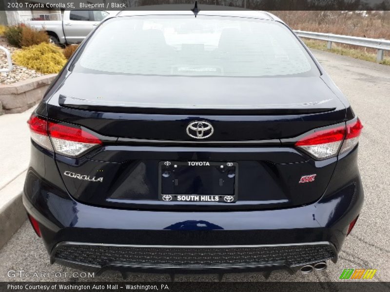 Blueprint / Black 2020 Toyota Corolla SE
