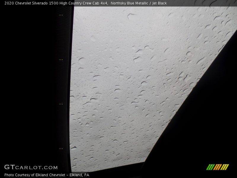 Northsky Blue Metallic / Jet Black 2020 Chevrolet Silverado 1500 High Country Crew Cab 4x4