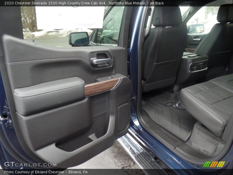 Northsky Blue Metallic / Jet Black 2020 Chevrolet Silverado 1500 High Country Crew Cab 4x4