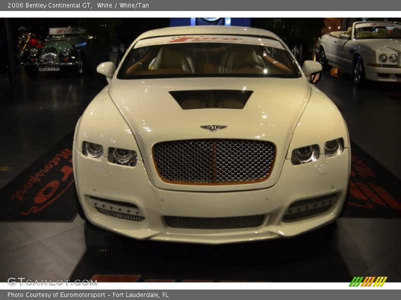 White / White/Tan 2006 Bentley Continental GT