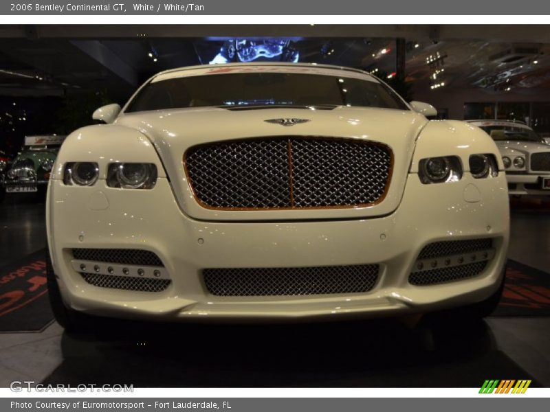 White / White/Tan 2006 Bentley Continental GT