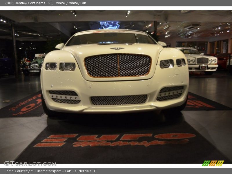 White / White/Tan 2006 Bentley Continental GT