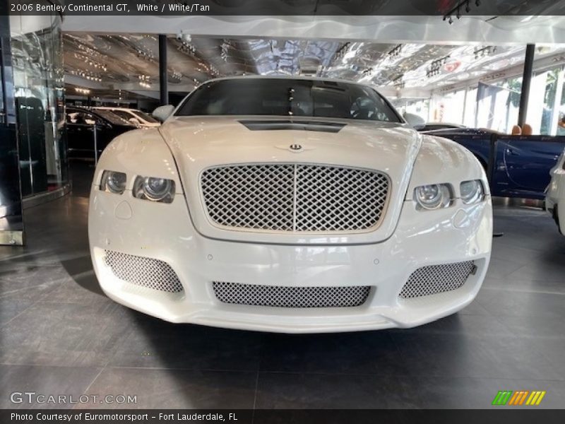 White / White/Tan 2006 Bentley Continental GT