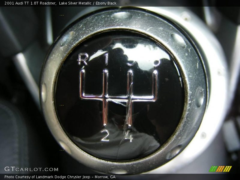 Lake Silver Metallic / Ebony Black 2001 Audi TT 1.8T Roadster