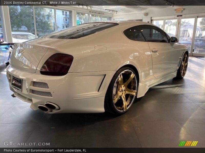 White / White/Tan 2006 Bentley Continental GT