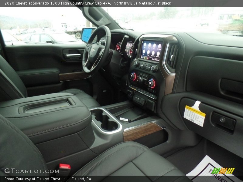 Northsky Blue Metallic / Jet Black 2020 Chevrolet Silverado 1500 High Country Crew Cab 4x4