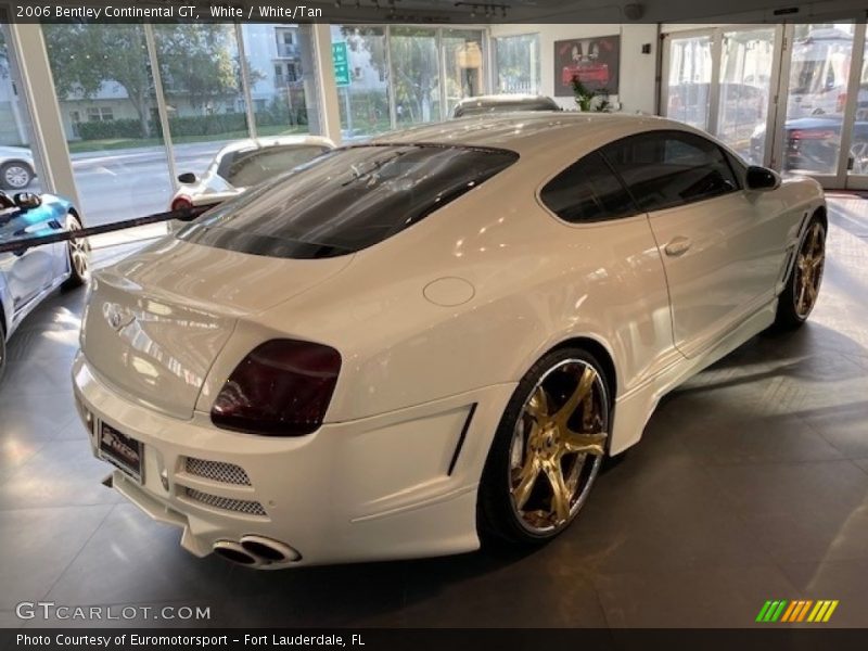 White / White/Tan 2006 Bentley Continental GT